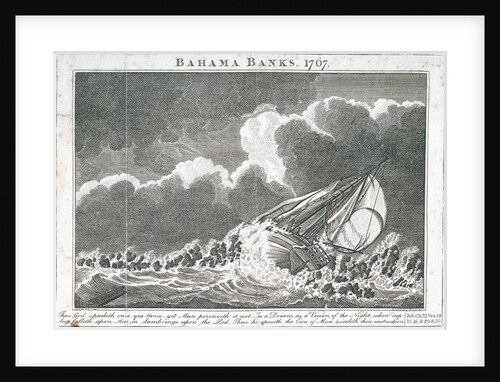 Bahama Banks, 1767 by Samuel Atkins