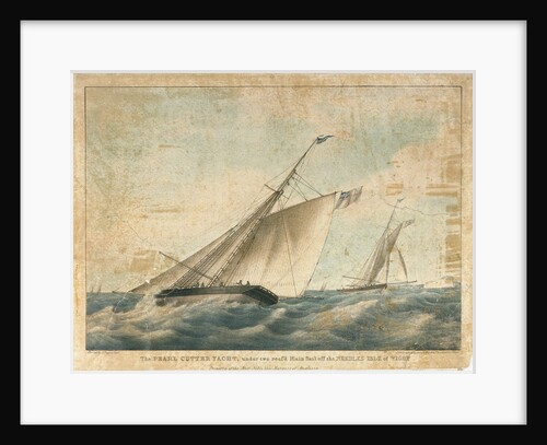 The cutter yacht 'Pearl' by J. Rogers Senior