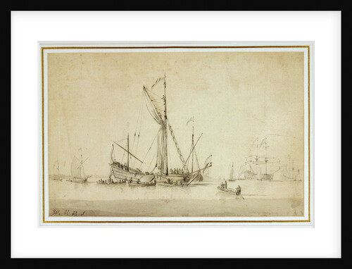 P&O vessel SS 'Hindostan' leaving Southampton to open the Indian Mail Service, 24 September 1842 by unknown