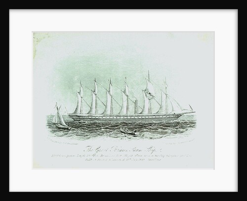 The 'Great Britain' Steam Ship by J. T Wood
