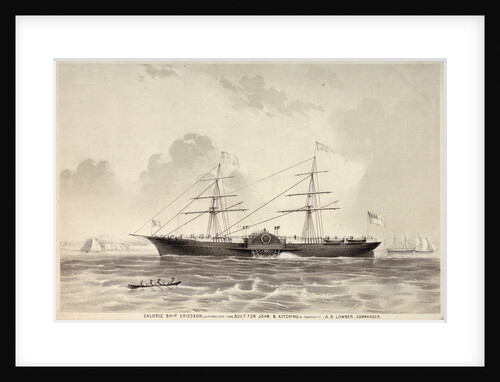 The caloric ship 'Ericsson' by unknown