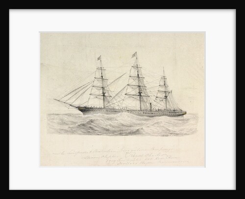 The Liverpool & Australian Navigation Company's Steam Clipper 'Royal Charter' by Francis Boyce Commander