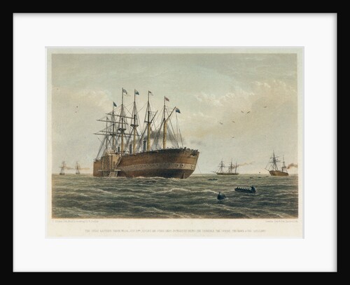 The 'Great Eastern' under way by R. Dudley