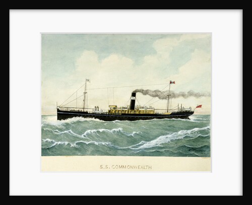 S.S. 'Commonwealth' by Blanchard