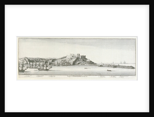 Prospect of Tangier from the east by Wenceslaus Hollar