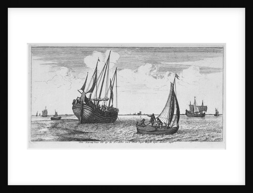 A herring buss by Roeland Roghman