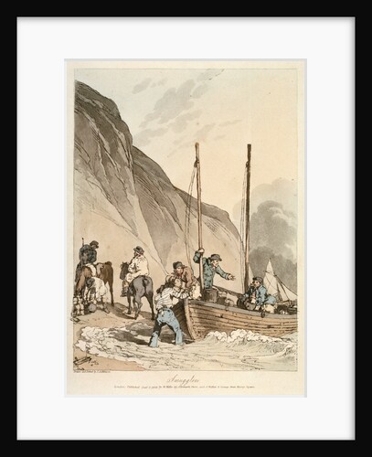 Smugglers by John Augustus Atkinson