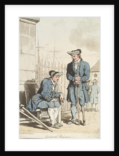Greenwich Pensioners by John Augustus Atkinson