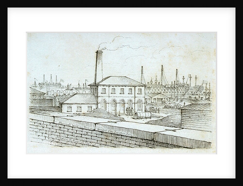 Sheerness Yard from the window of the Fountain Inn by Chatfield & Coleman