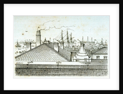 Sheerness Yard from the window of the Fountain Inn by Chatfield & Coleman