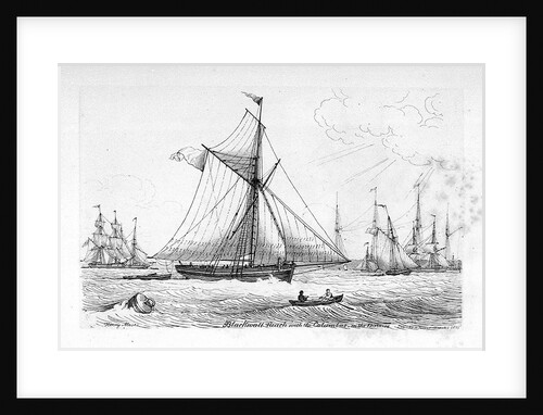 Blackwall Reach with the 'Columbus' in the distance by Chatfield & Coleman