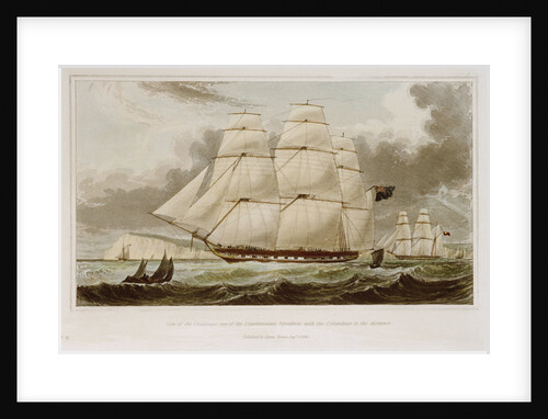 Six views of the 'Columbine' and the experimental squadron by Henry Moses