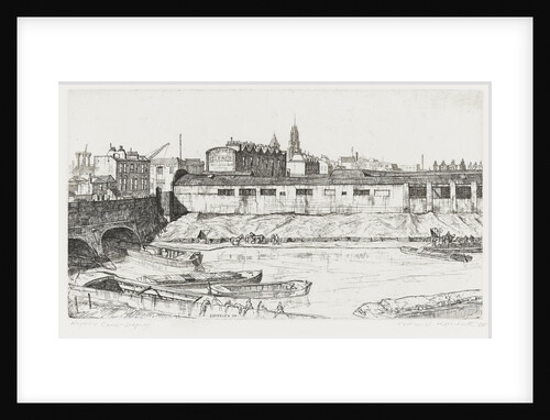 Regent's Canal Stepney by Nathaniel Kornbluth
