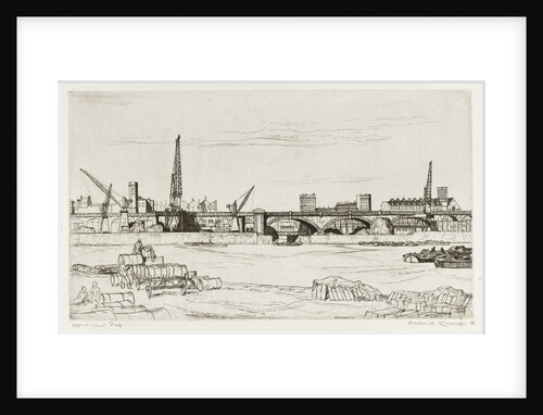 Regent's Canal Dock by Nathaniel Kornbluth