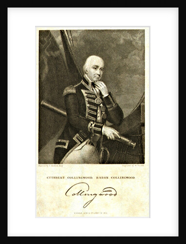 Cuthbert Collingwood, Baron Collingwood by F. Howard