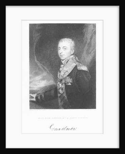 Alan-Hyde Gardner, K.C.B. Baron Gardner by Thomas Lawrence