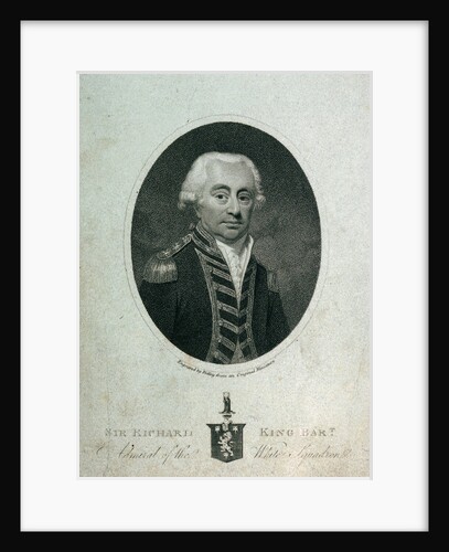 Sir Richard King Bart. Admiral of the White Squadron by William Ridley