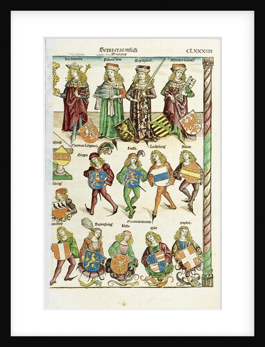 The Nuremberg Chronicle by Hartmann Schedel by Michael Wolgemut