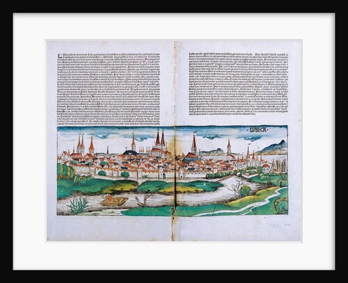 The Nuremberg Chronicle by Hartmann Schedel by Michael Wolgemut
