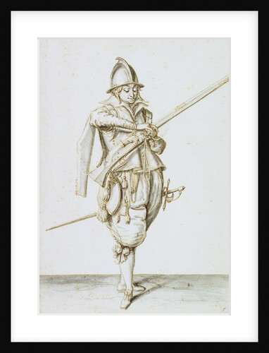 Drawing for the exercise of armes, 1607 by Jacob de Gheyn
