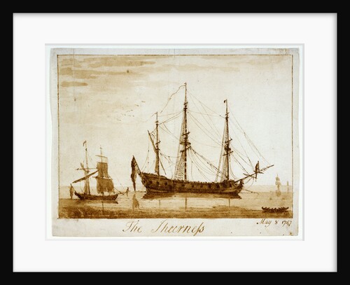 'The Sheerness, May 8 1747' by Unknown