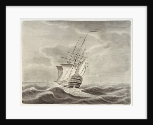 Sutherland' hospital ship commanded by Sir John Bentley 1741-1744 by John Hood