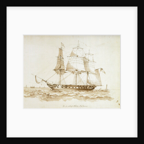 HMS 'Thetis' by British School