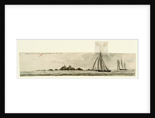 Caskets SSE two miles passage from Guernsey by Charles Gore