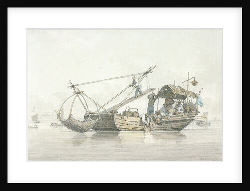 A fishing junk by William Alexander