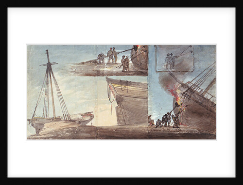 Paying a ship by William Payne