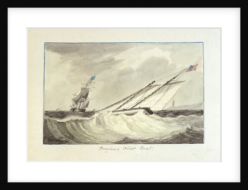 Virginia pilot boat by George Heriot