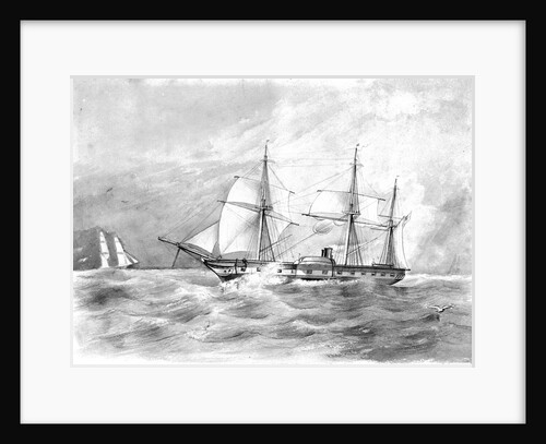 The paddle frigate 'Furious' by British School