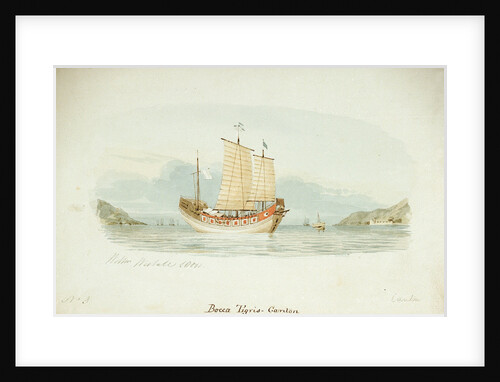 No.3. Bocca Tigris-Canton by William Westall