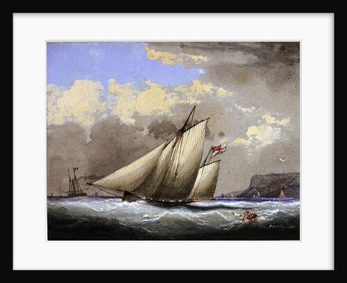 A yawl by Nicholas Condy