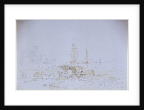 A duck shooting scene by William Parrott