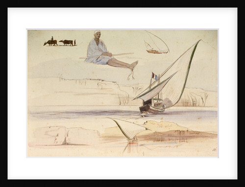 Studies on the Nile by Edward Lear