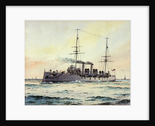 Pelorus class cruiser 1895 by William C. Cluett
