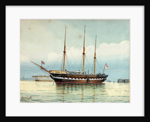 Royal George Royal yacht of George IV, William IV & Queen Victoria by William C. Cluett