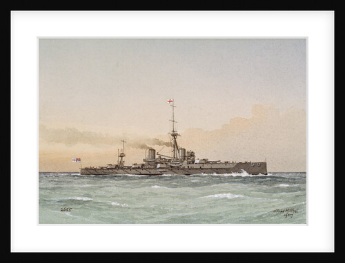 HMS 'Dreadnought' no. 2655 by William Frederick Mitchell