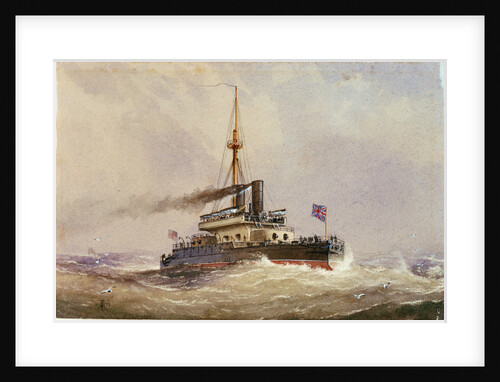 HMS 'Devastation' by William Frederick Mitchell