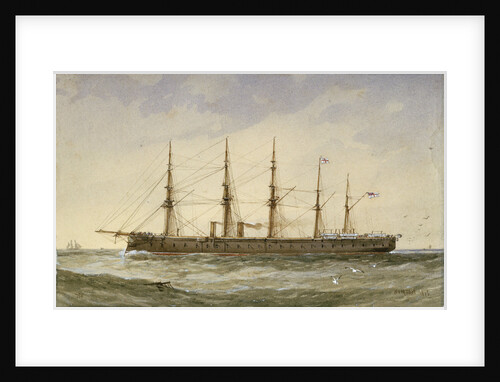 HMS 'Agincourt' by William Frederick Mitchell