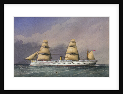 HMS 'Jumna' No. 493 by William Frederick Mitchell