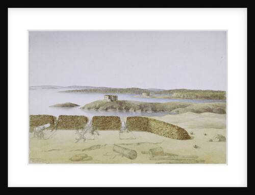 Bomarsund, Breaching Fort Nottick, August 18th '54 by Col. Durnford