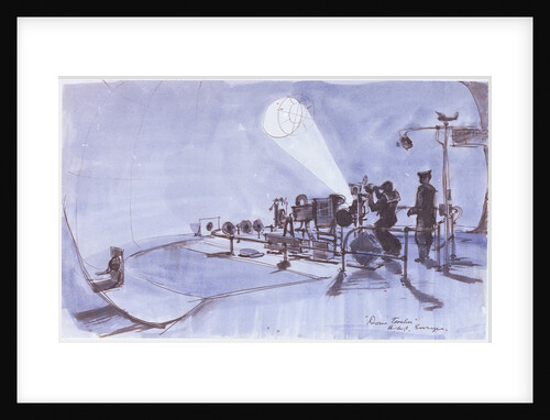 Dome teacher, HMS 'Europa' by Herbert Hastings McWilliams