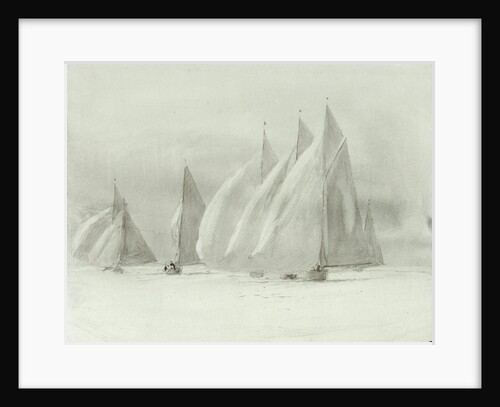 Big yachts by William Lionel Wyllie