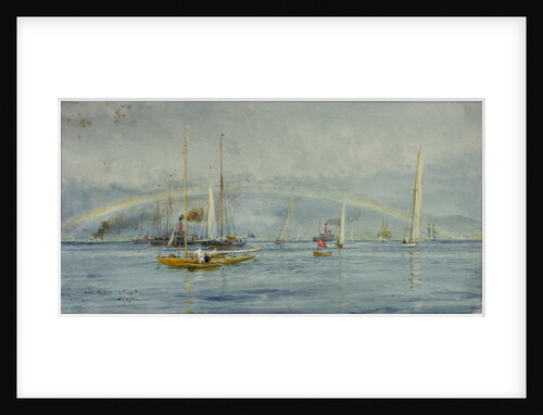 Before the start, Rothesay Bay by William Lionel Wyllie
