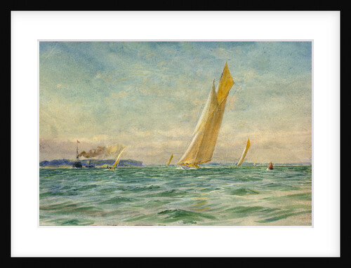 Westward schooner by William Lionel Wyllie