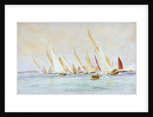 Yachts, Southsea by William Lionel Wyllie