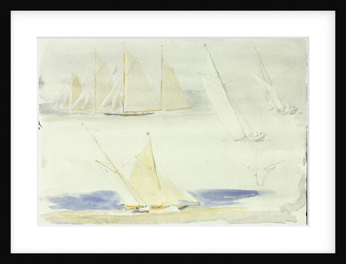 Yachts, Cowes by William Lionel Wyllie