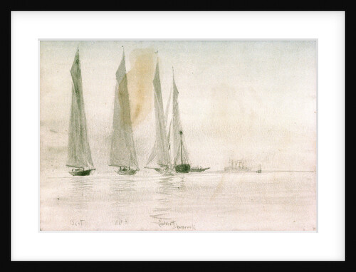 Big Yachts by William Lionel Wyllie